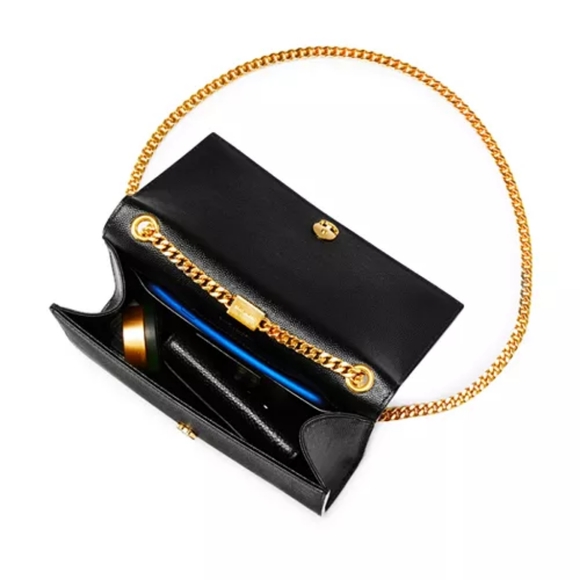 YSL Saint Laurent KATE SMALL CHAIN BAG IN GRAIN DE POUDRE LEATHER - Picture 8 of 16